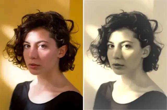 几行CSS3代码让照片变老照片的效果