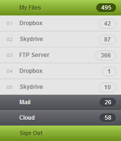 漂亮的jQuery手风琴效果下拉菜单源码下载和使用方法