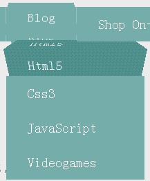 css3+html5 3D立体旋转效果导航菜单，css3导航菜单代码