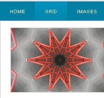 包含图片列表和表单的jQuery下拉导航菜单