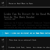 文章列表滑动递推带图片放大和左右按钮的手风琴jquery代码