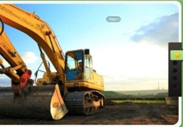 动感圆角带跟随鼠标按钮的flash+xml图片轮播器