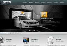 精致的网络公司网站div+css模板,网络公司css切图