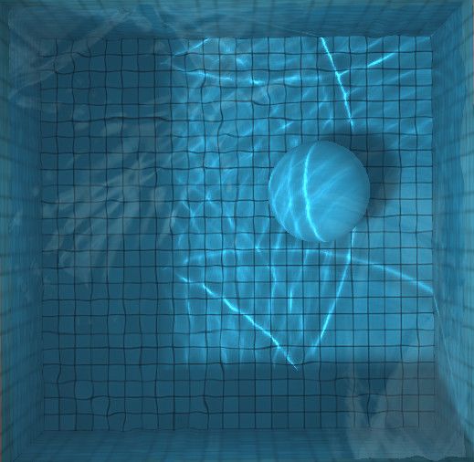 从顶部查看WebGL