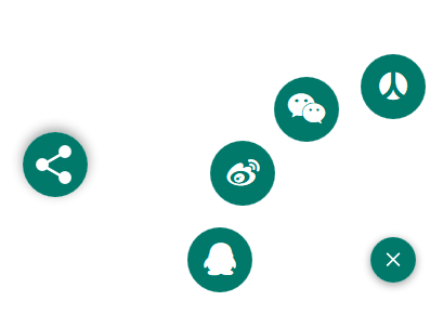 jQuery右下角旋转展开菜单,font-awesome菜单