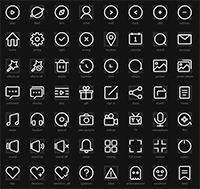 72款AI格式线性图标