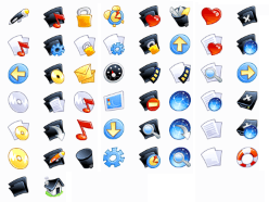 扭曲的软件图标，软件常用ICO