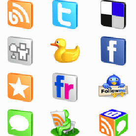 立方体样式的网页图标