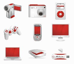 各种数码产品图标下载