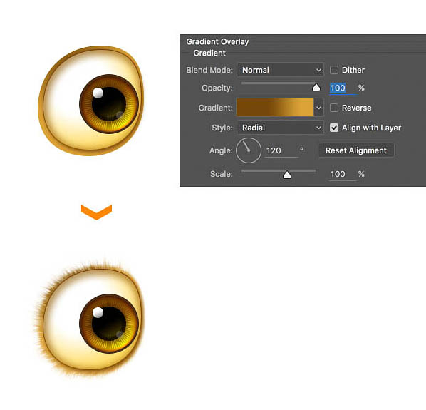 鼠绘小鸟，鼠绘卡通黄色小鸟教程