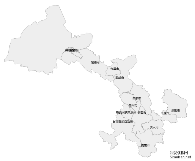 echarts map显示某一省份地图