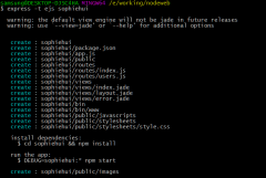nodejs使用express创建一个简单web应用_node.js