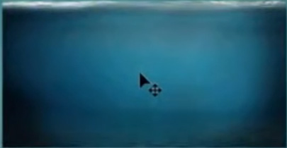 合成在海上被鲨鱼追逐的小孩子_我爱模板网