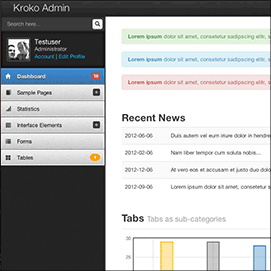 Kroko Admin Theme